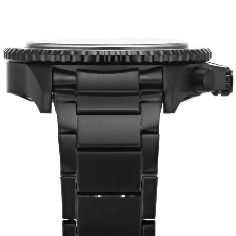 Emporio Armani AR11363 Diver Men's Watch – Black Dial, Black Stainless Steel Bracelet, 43mm Quartz, 100M Water Resistant