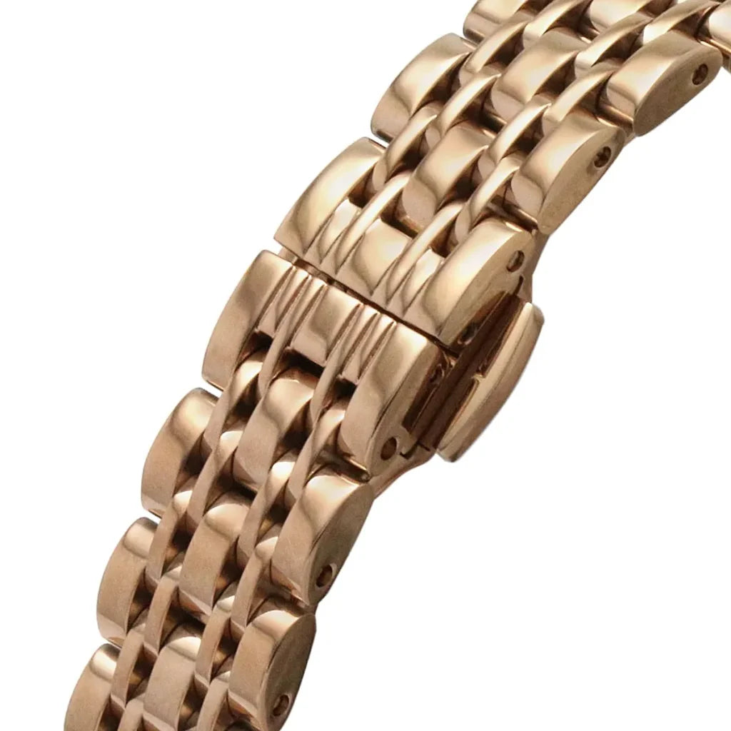 Emporio Armani Gianni T-Bar AR11423 Women’s Watch – Multicolor Dial Rose Gold Stainless Steel Elegant Fashion Watch