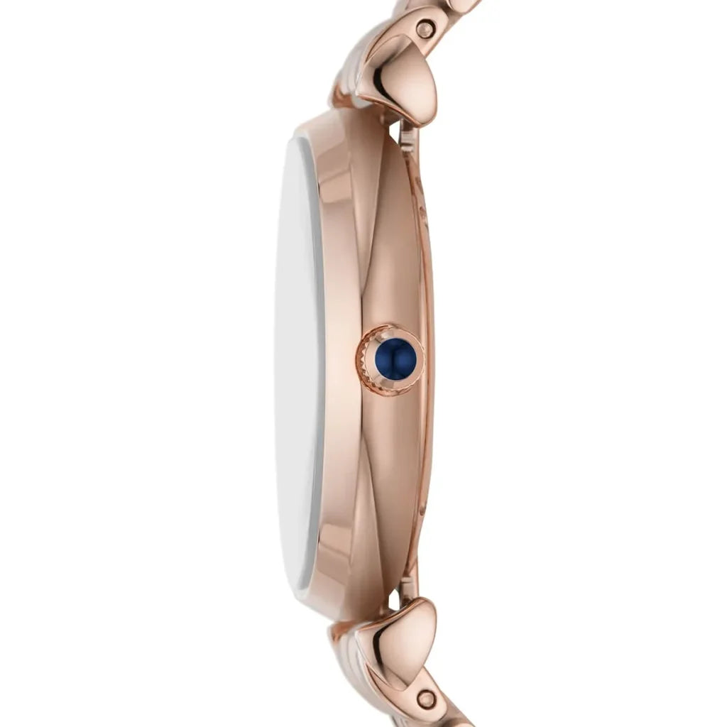 Emporio Armani Gianni T-Bar AR11423 Women’s Watch – Multicolor Dial Rose Gold Stainless Steel Elegant Fashion Watch