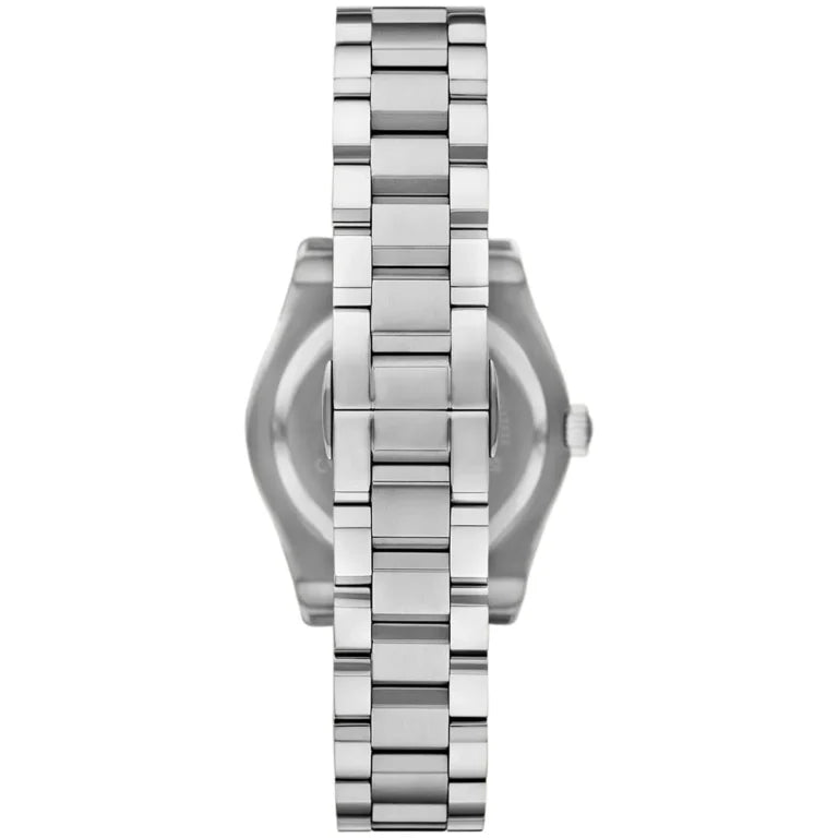 Emporio Armani Federica AR11656 Women’s Silver Stainless Steel Watch – Green Dial 32mm Quartz Timepiece with Date