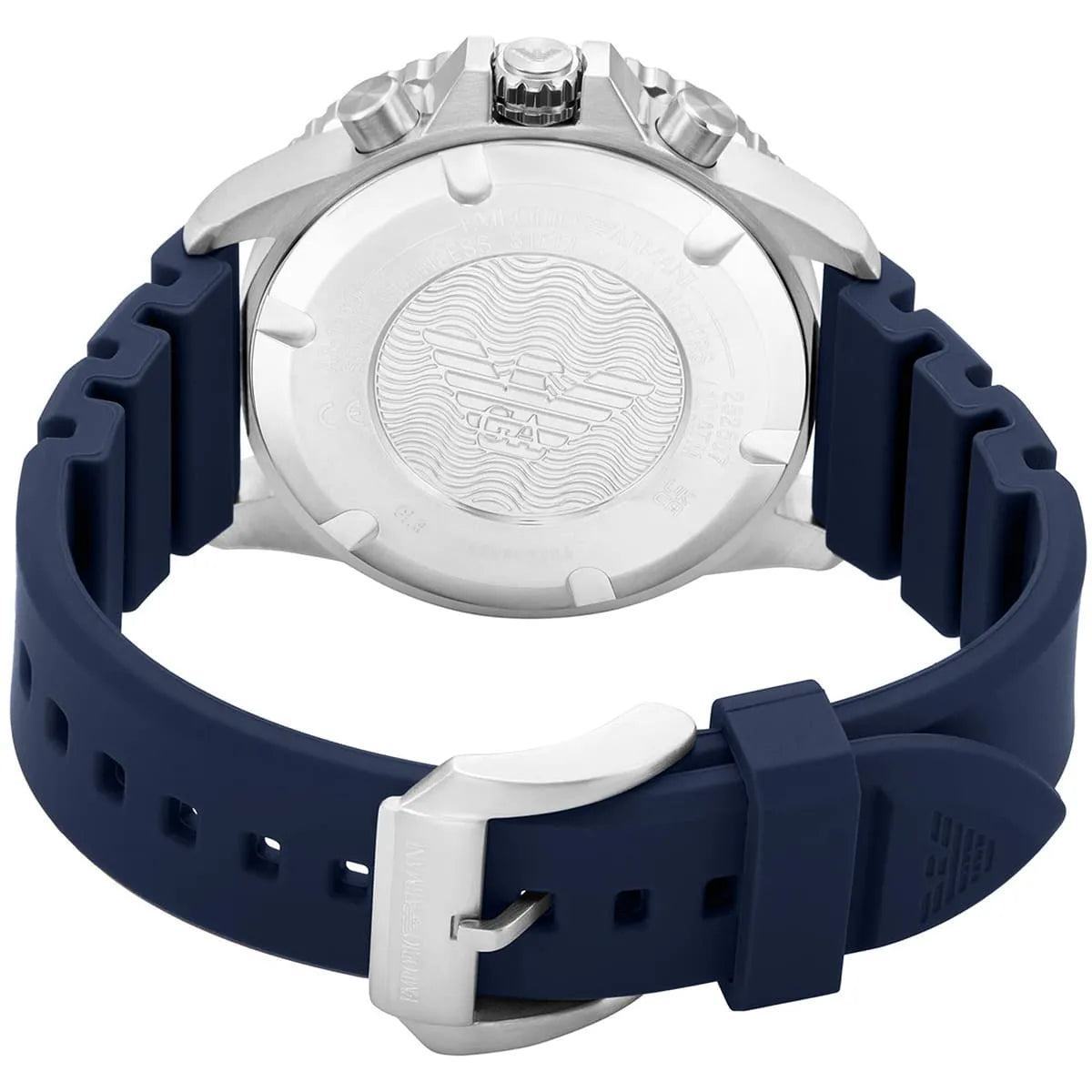 Men's World Explorer Blue Solar Powered Chronograph Watch AR11696