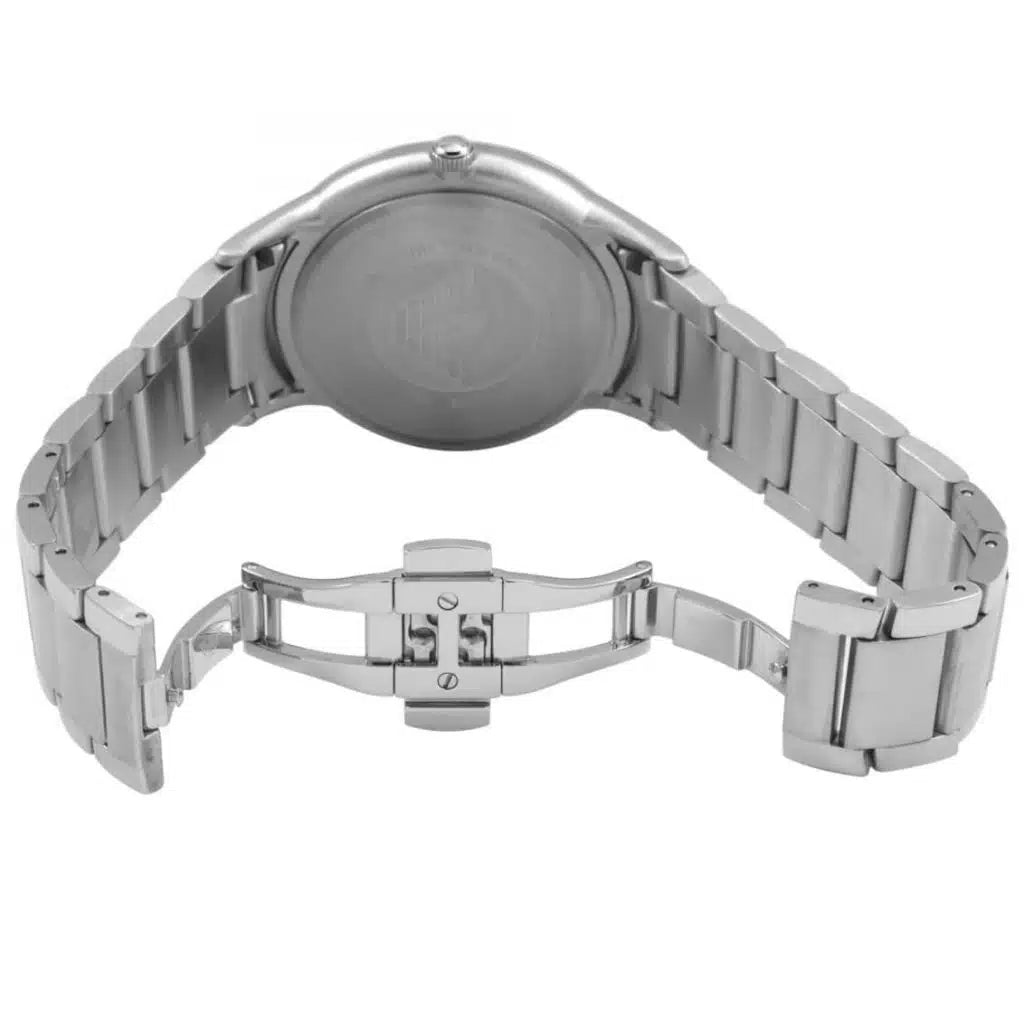 Emporio Armani Renato Large Men’s Watch AR2472 – Blue Dial, Silver Stainless Steel, 43mm