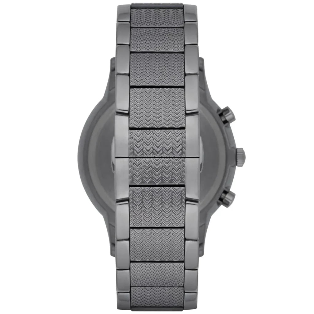 Emporio Armani Renato Large Men’s Watch AR2505 – Blue Dial, Stainless Steel Bracelet, 43mm