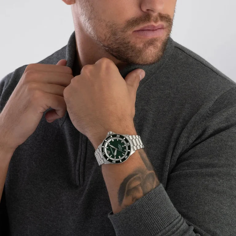 Emporio Armani Sea Explorer Automatic Green | Model AR60088