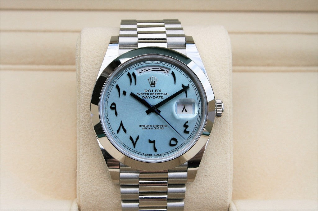 Rolex Day-Date Arabic Watch For Men