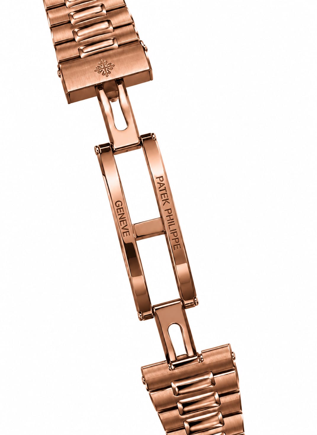 Patek Philippe Nautilus Skeleton Automatic Men's Watch – Rose Gold-Tone Finish, Brown Skeleton Dial and Integrated Bracelet