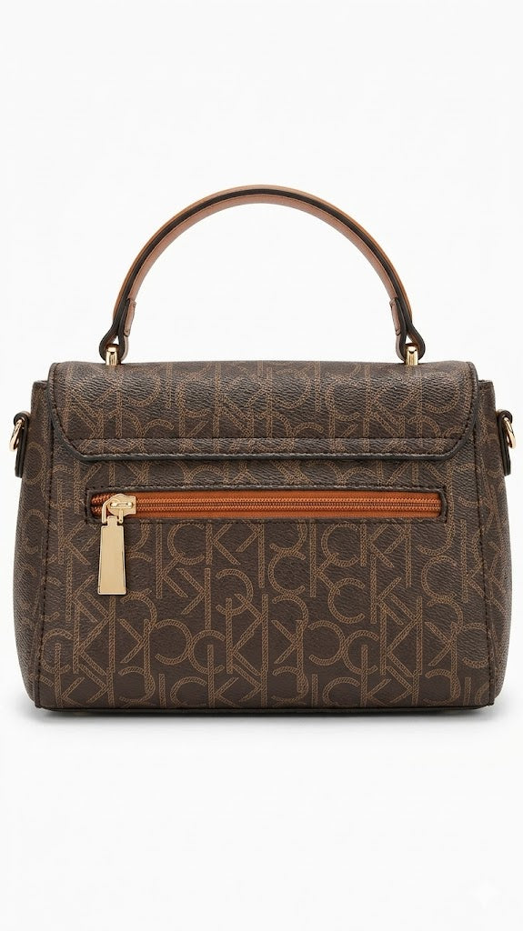 Elegant Monogram Handbag – Premium Leather Shoulder & Crossbody Bag for Women#27