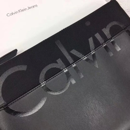 CK Black Leather Bag For Men 57#