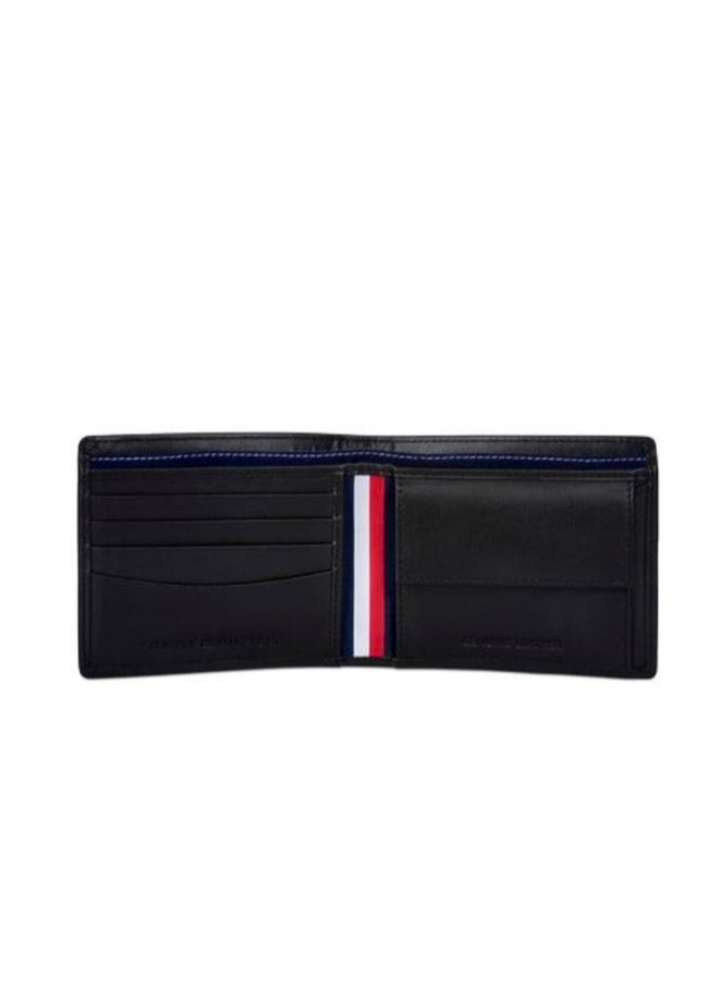 TH Black Leather Wallet For Men 33#