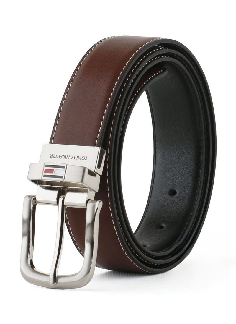 TH Leather Wallet-Belt Set For Men #5
