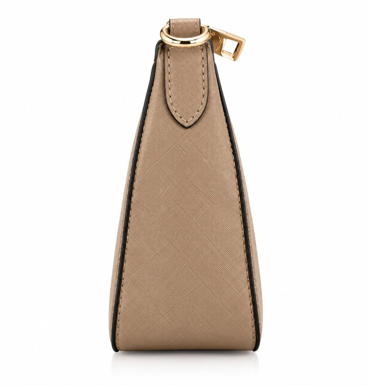 Women's Beige/Taupe Handbag with Two Interchangeable Straps#0070