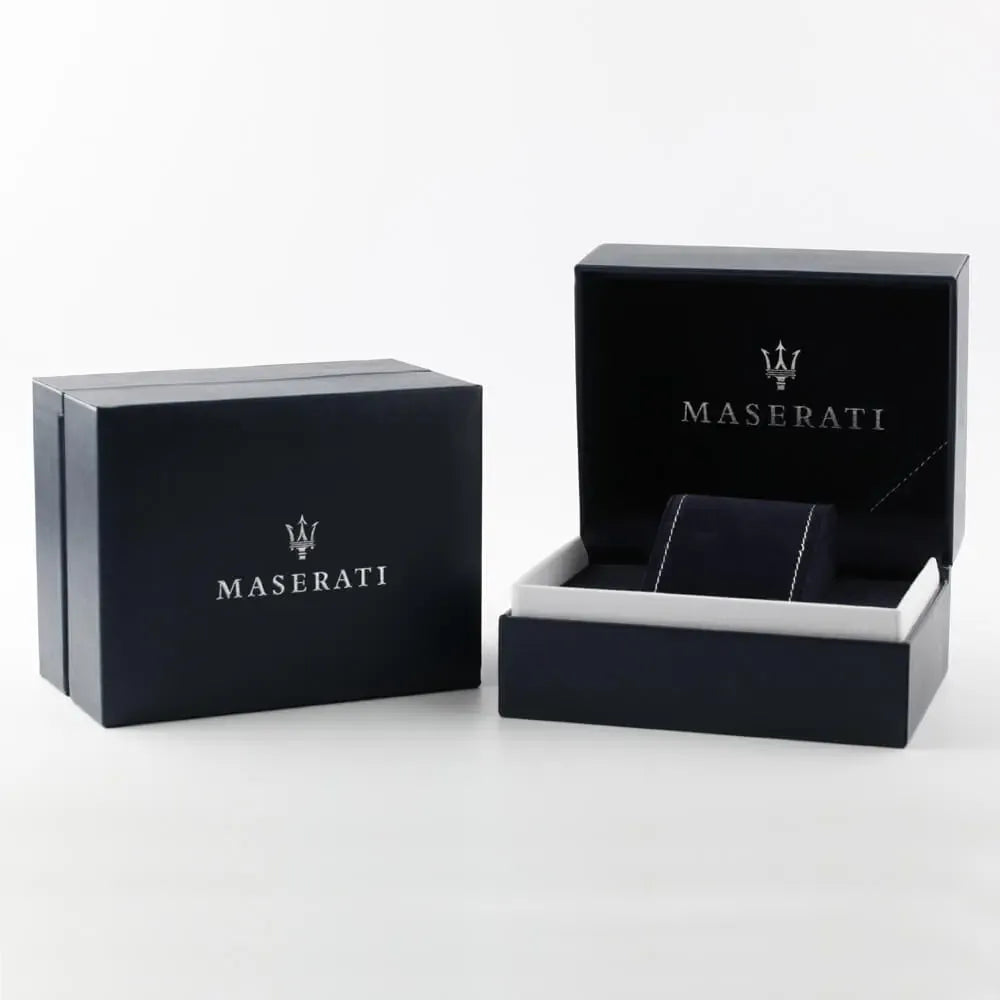 MASERATI R8853140009 SFIDA 44MM 3H BLACK DIAL SS+YG BR