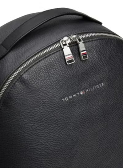 Tommy Hilfiger Men's Black Backpack Bag#0053