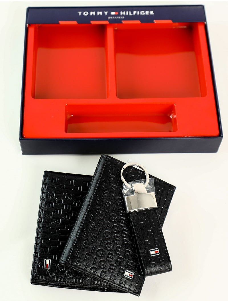TH Wallet-Keychain-Card Holder Set For Men 1#