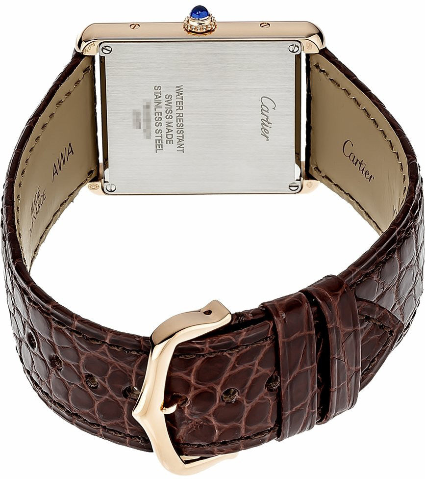 Cartier Tank Solo Luxury Watch W5200025 – Rose Gold & Brown Leather Strap