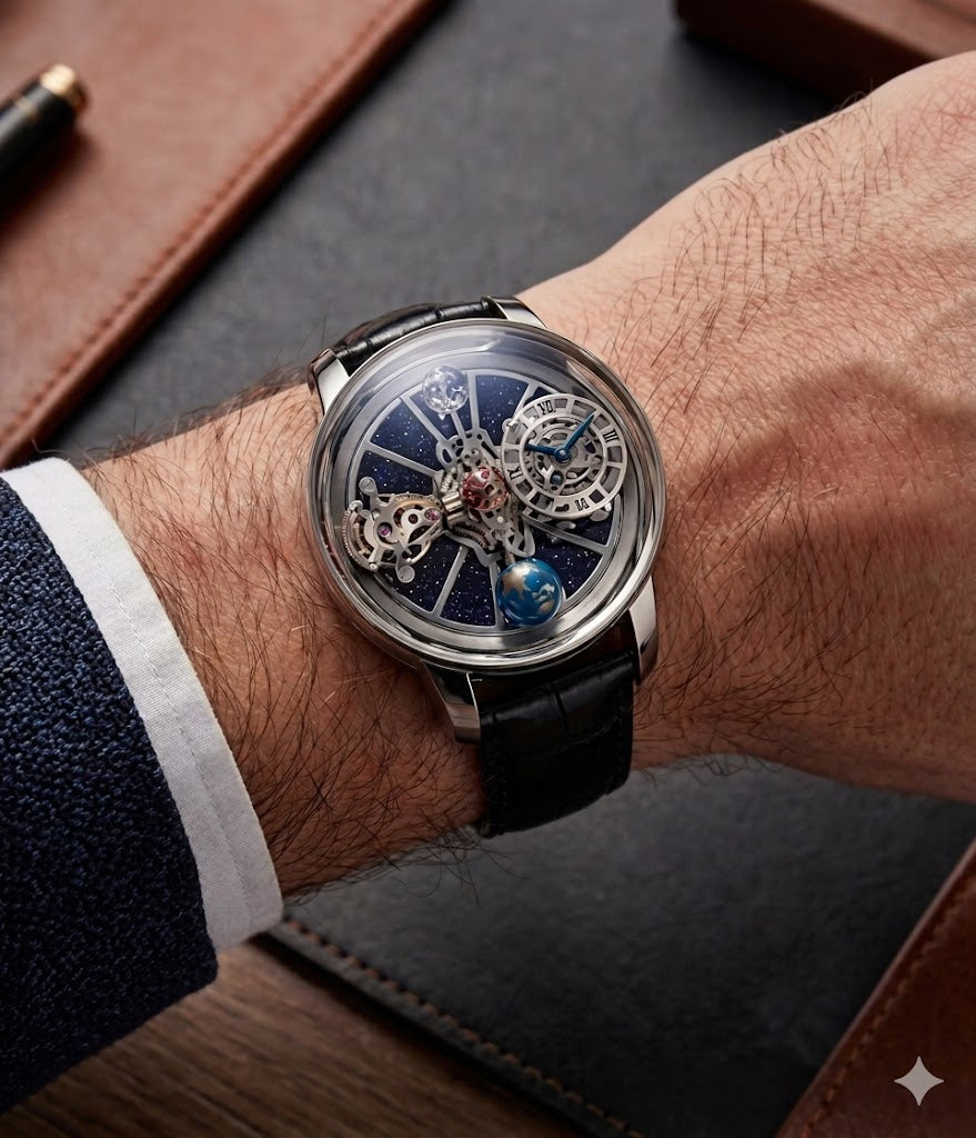 Jacob & Co. Astronomia Tourbillon Luxury Watch – Flying Tourbillon with Sapphire Crystal Dome 50mm | High-Complexity Mechanical Masterpiece