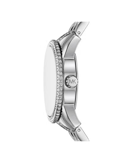 Michael Kors Bryant Women’s Watch MK7542 – Silver Stainless Steel Bracelet with Pavé Sunray Dial