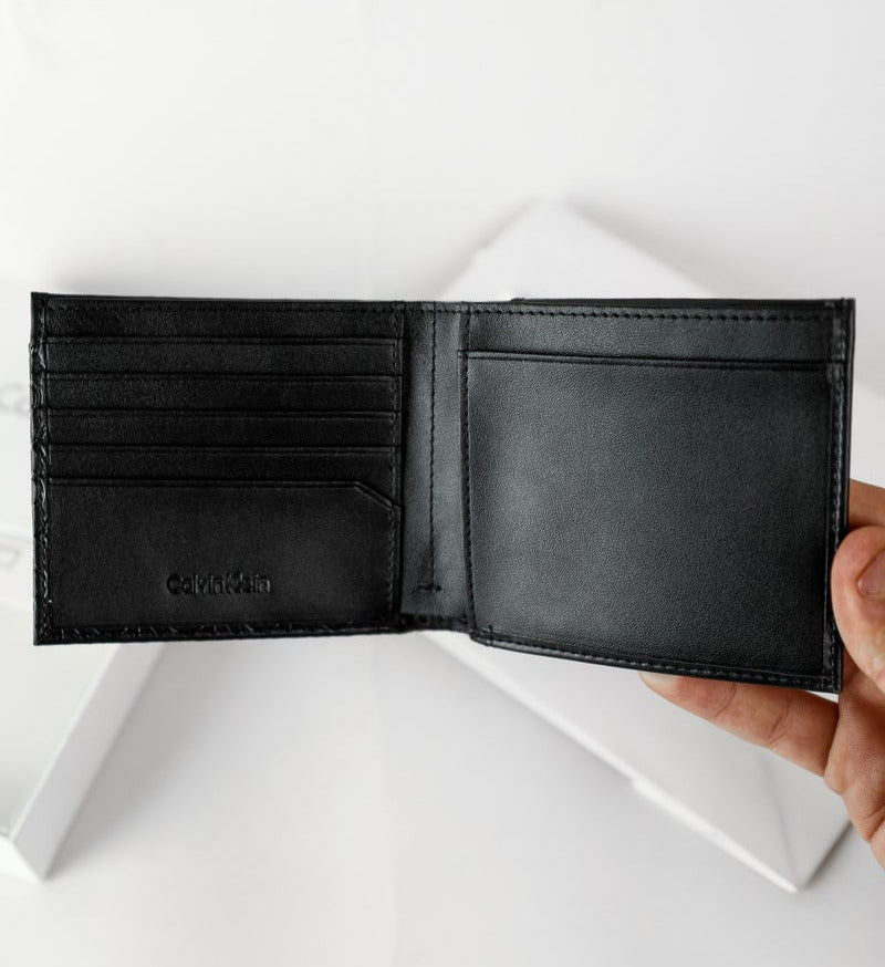 CK Black Leather Wallet For Men #25