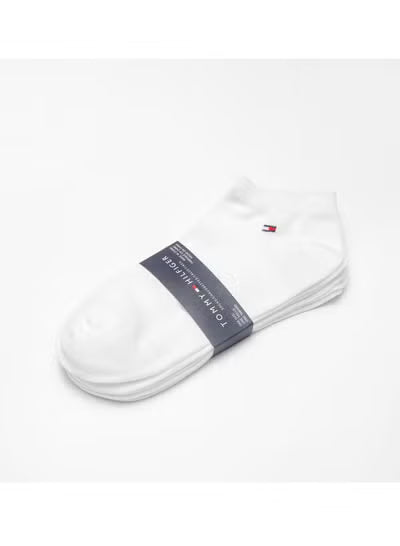 Tommy Hilfiger Ankle Socks Pack of 3 – Premium Cotton Blend White Socks for Men & Women#07