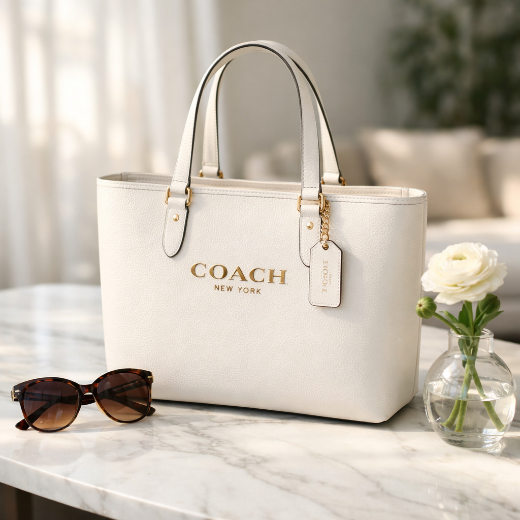 Coach City Mini Tote Bag in Signature Canvas – CW032