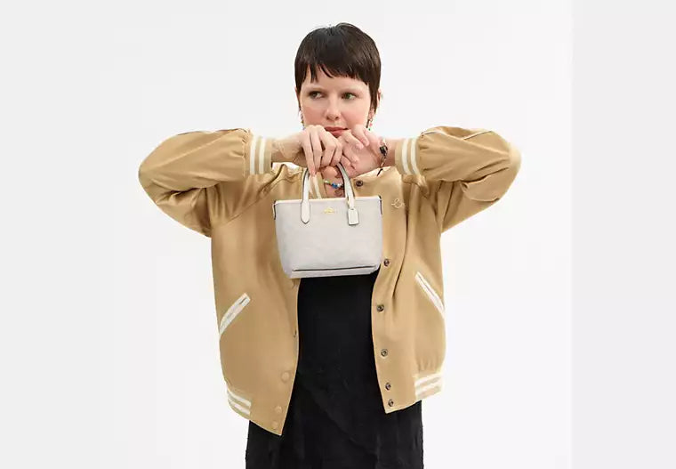 Coach City Mini Tote Bag in Signature Canvas – CW032