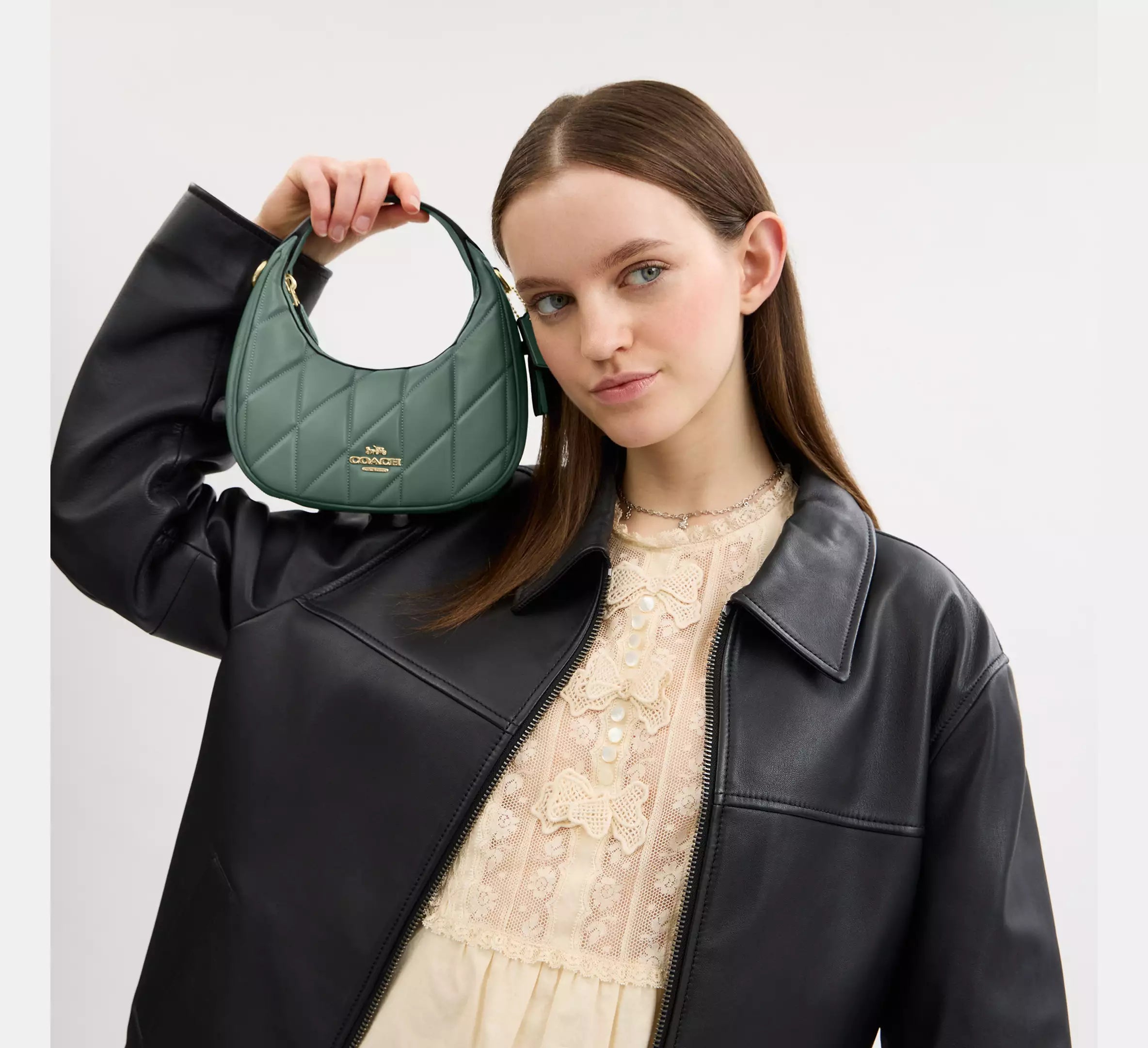 Carmen Mini Crossbody Bag With Quilted Nappa Leather #25