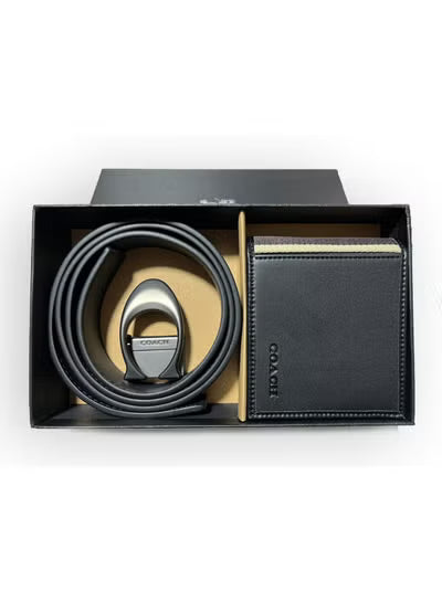 Coach Men Wallet and Belt Sets#4