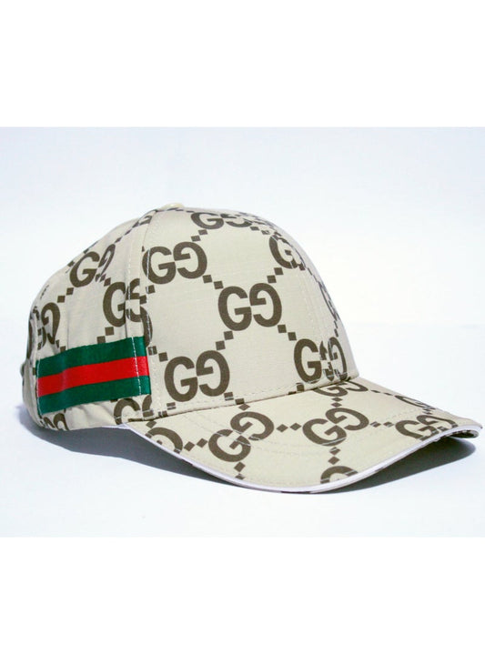 Gucci Men's GG Baseball Cap with Stripe