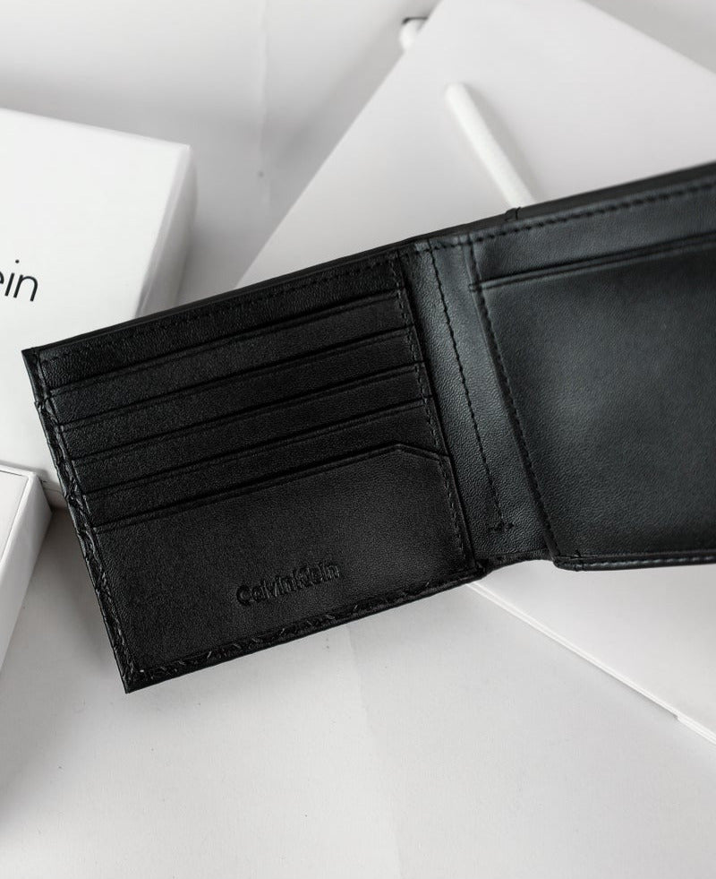 CK Black Leather Wallet For Men #25