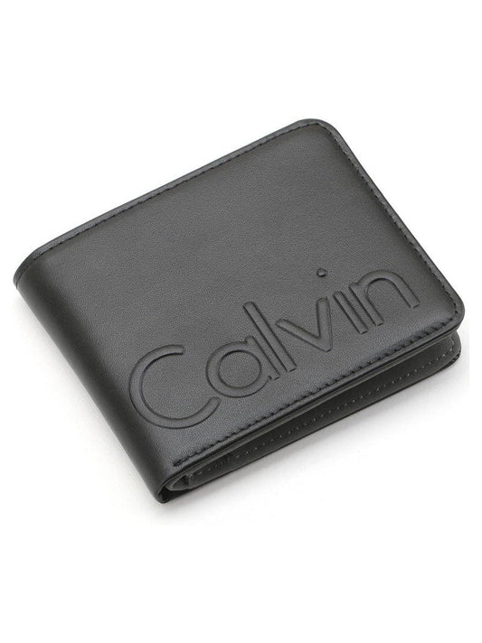 CK Black Leather Wallet For Men 63#