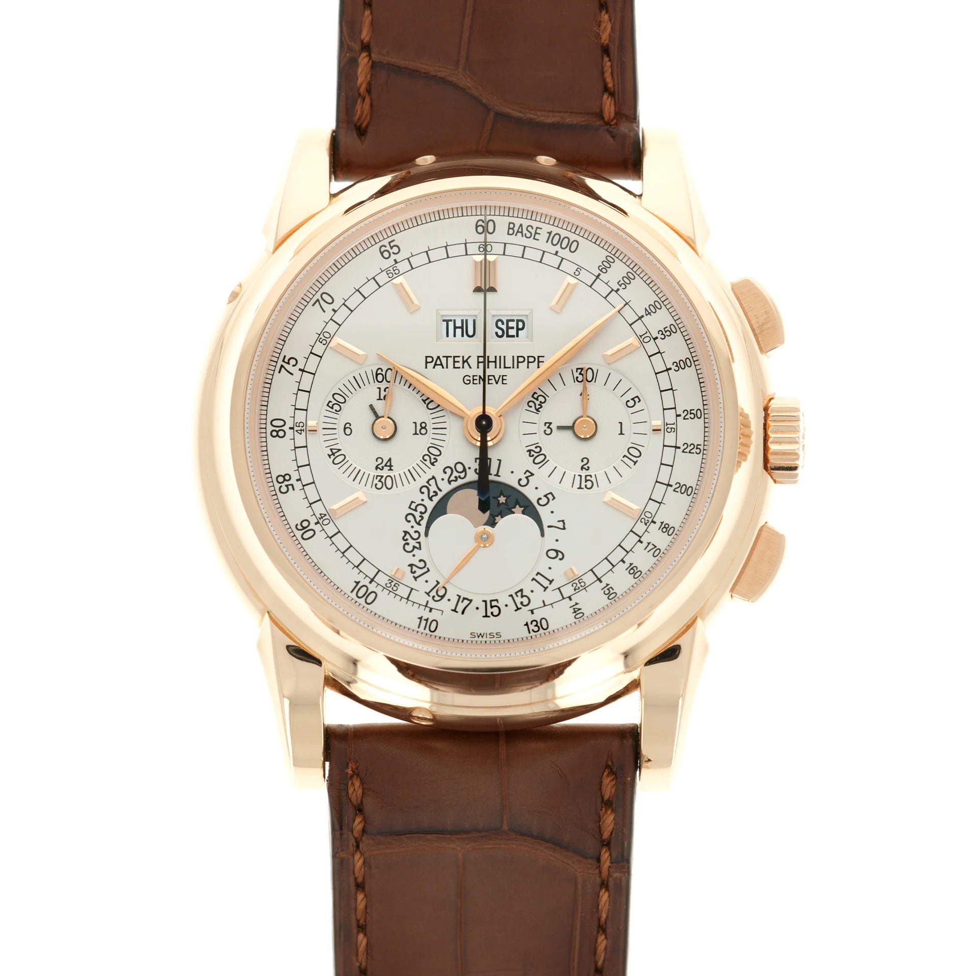 Patek Philippe Grand Complications 5270P-014 Perpetual Platinum White Dial
