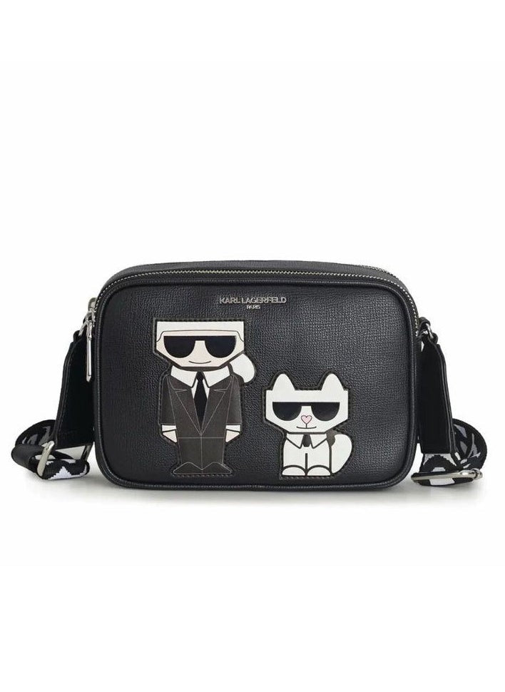 KL Black Crossbody Bag For Women #4