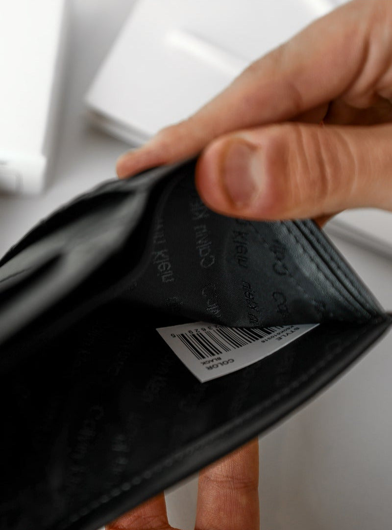 CK Black Leather Wallet For Men #25