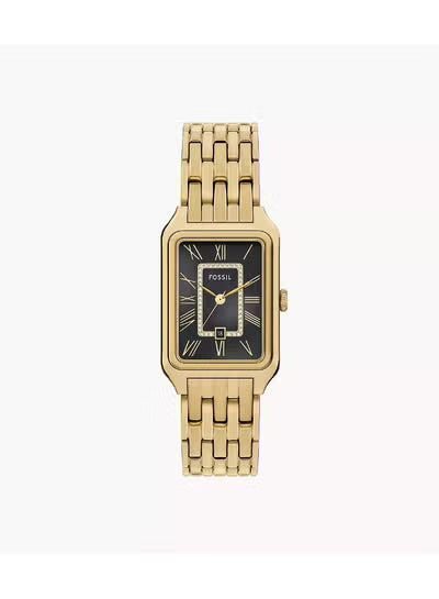 Fossil Raquel Women's Watch ES5417 – 26mm Gold-Tone Stainless Steel