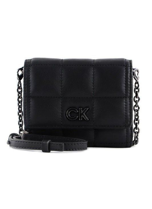 CK Quilted Black Wallet For Women 77#
