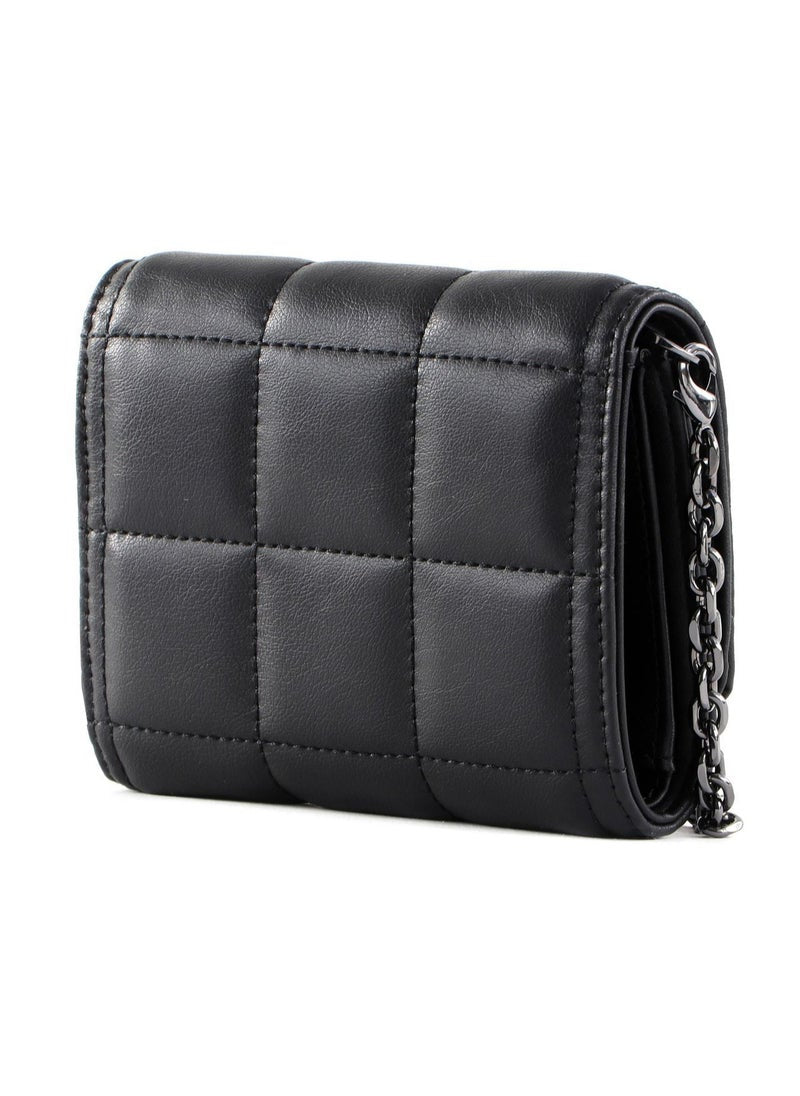 CK Quilted Black Wallet For Women #7