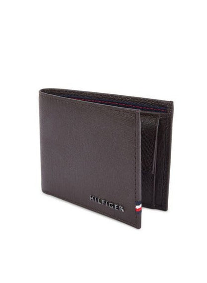 TH Brown Leather Wallet For Men 25#