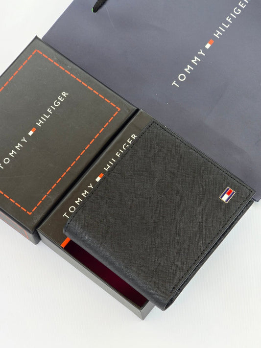 TH Black Wallet For Men 22#