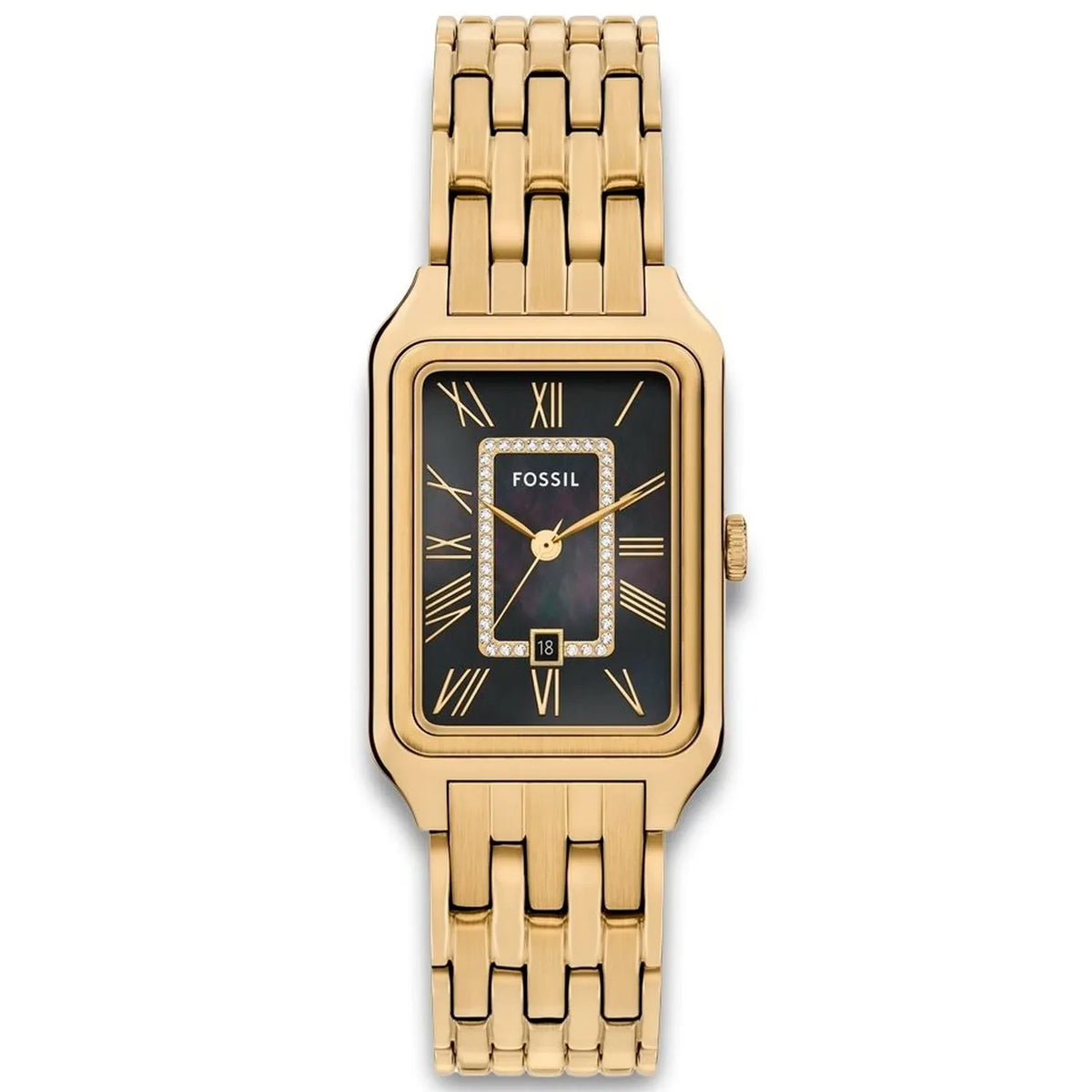 Fossil Raquel Women's Watch ES5417 – 26mm Gold-Tone Stainless Steel