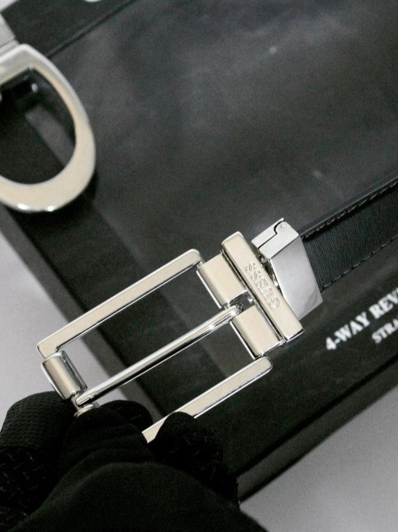 GU Leather Belt-Set For Men 15#