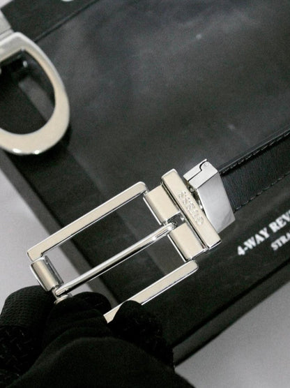 GU Leather Belt-Set For Men 15#