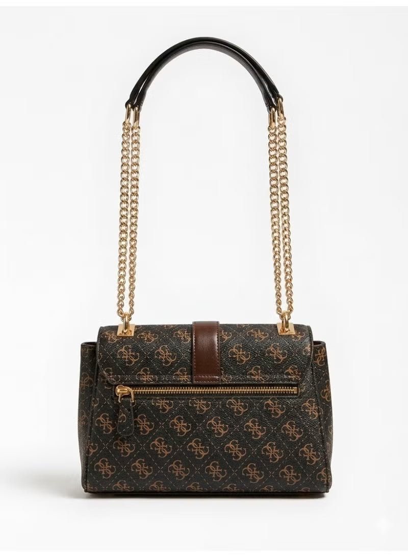 GUESS Classic Monogram Chain Shoulder Bag ✨👜 #0199