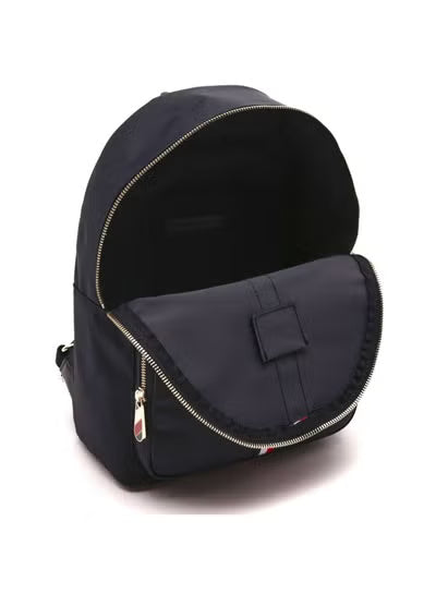 Tommy Hilfiger Black Women’s Backpack AW0AW11338 – Elegant Leather Everyday Backbag#75