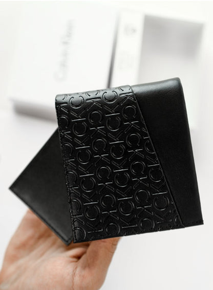 CK Black Leather Wallet For Men 59#