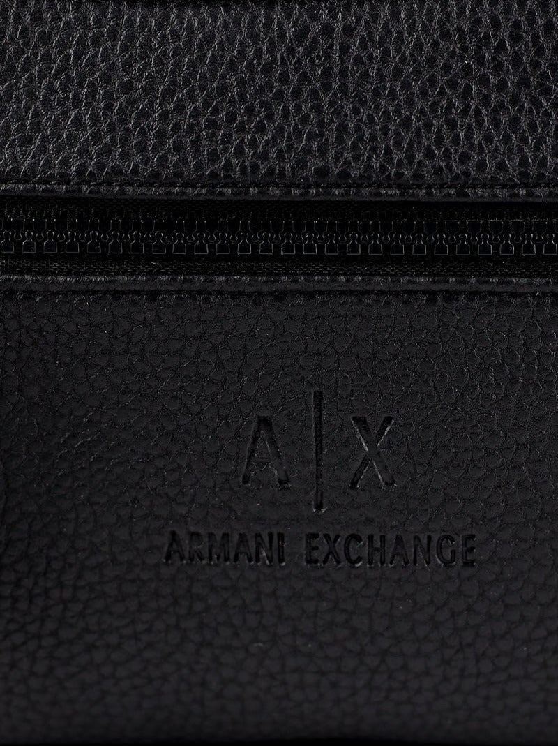 Armani Exchange Black Leather Bag 117#