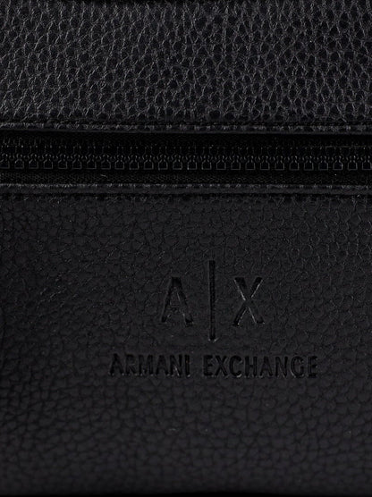 Armani Exchange Black Leather Bag 117#