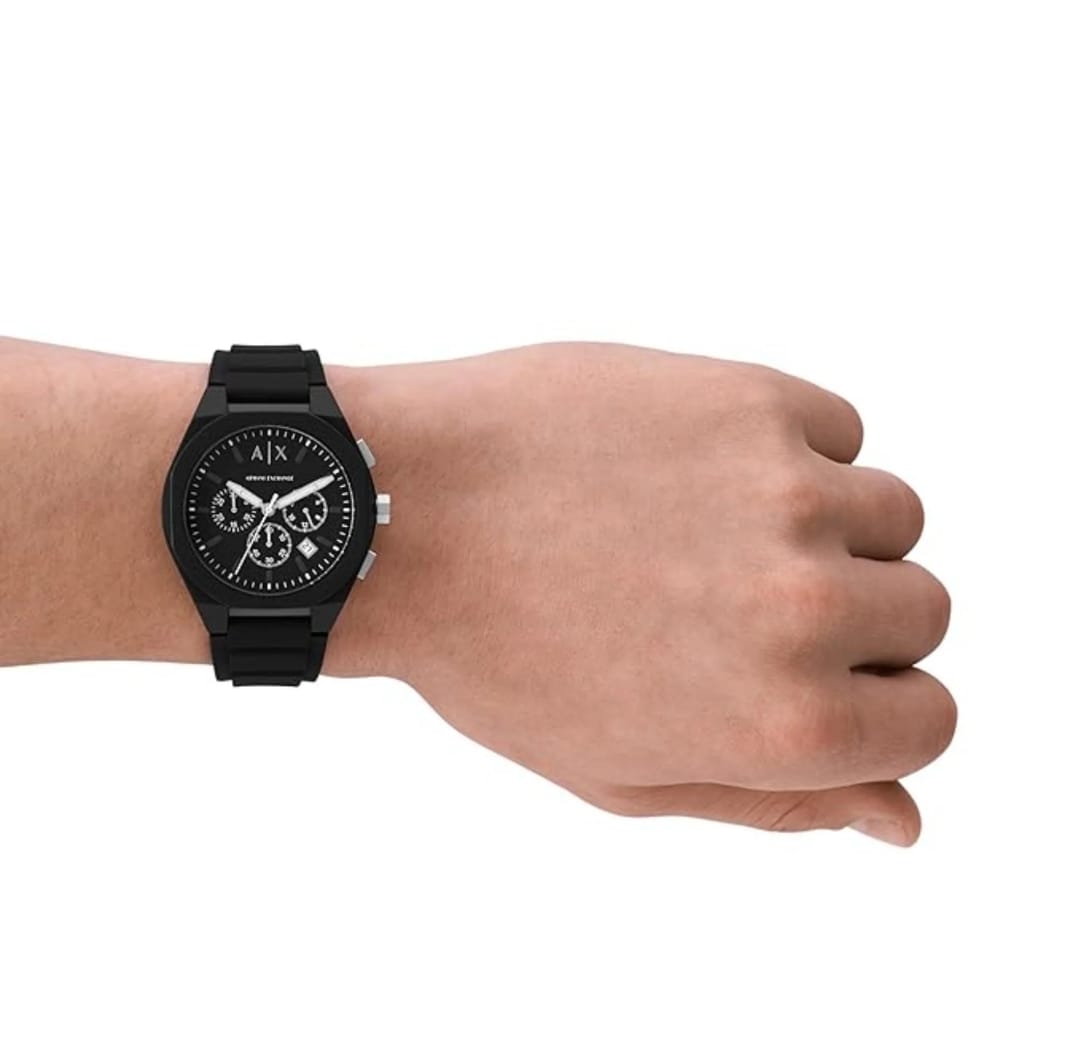 Armani Exchange Men’s Chronograph Watch AX4161 – 44mm