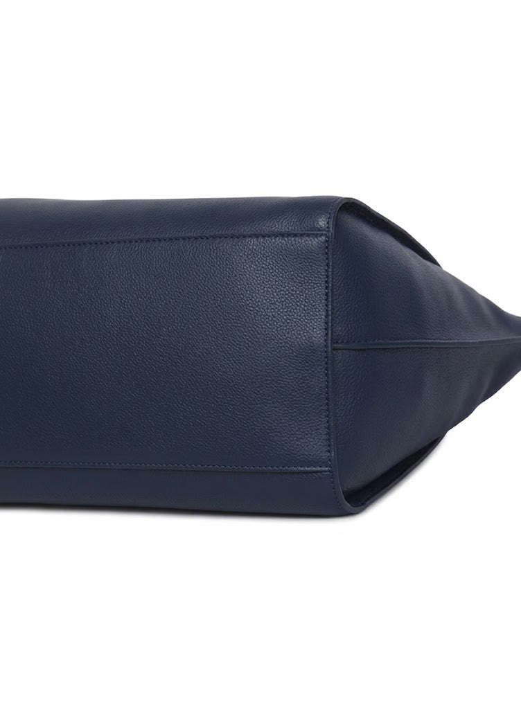 Tommy Hilfiger Life Tote Bag – Navy Blue PVC Tote with Crossbody Strap by Tommy Hilfiger#82