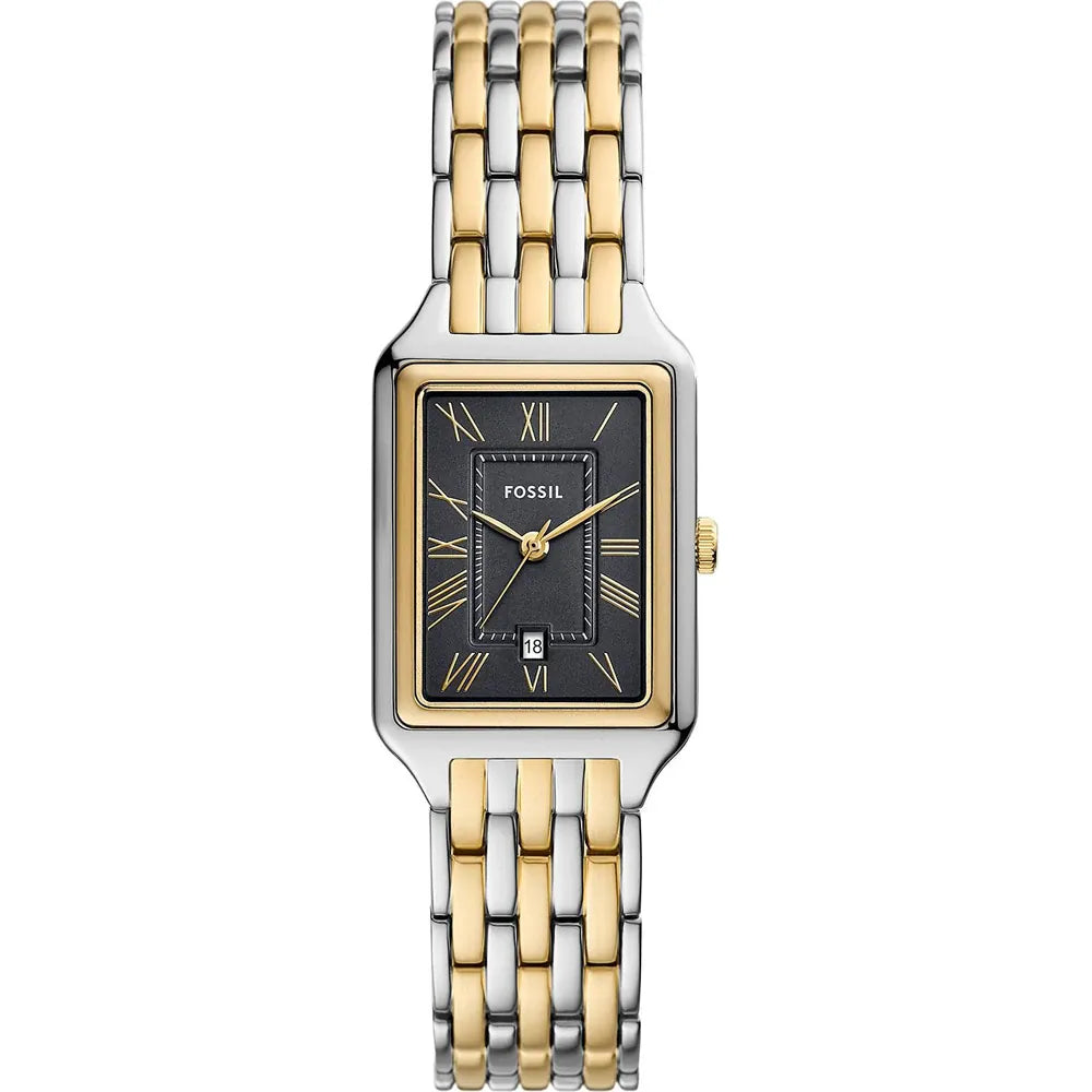 ES5376 Raquel 23 mm Three-Hand Date Two-Tone Stainless-Steel Watch and Bracelet Set