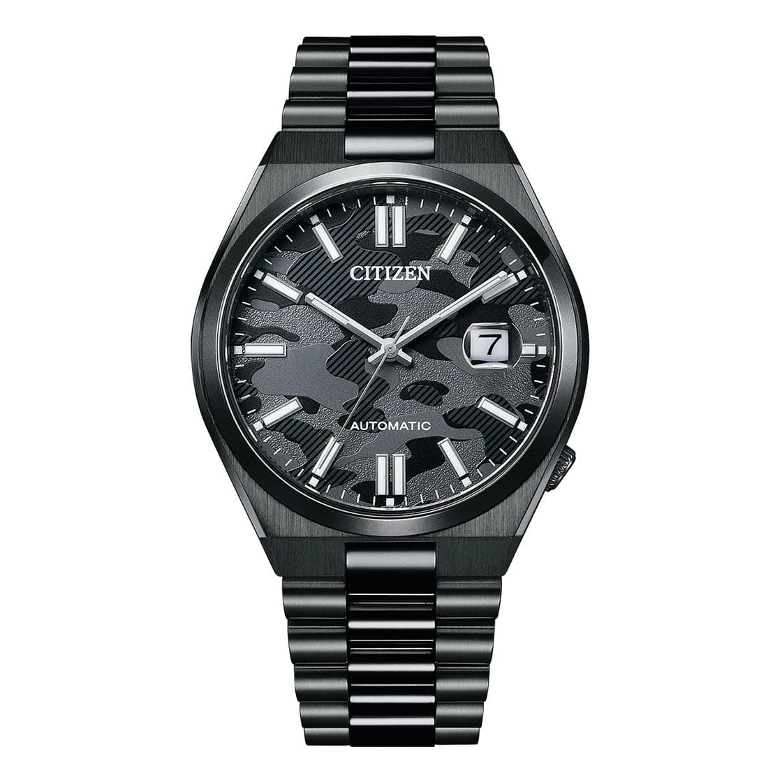 Citizen Automatic Black Camouflage Dial Sapphire Glass NJ0155-87E